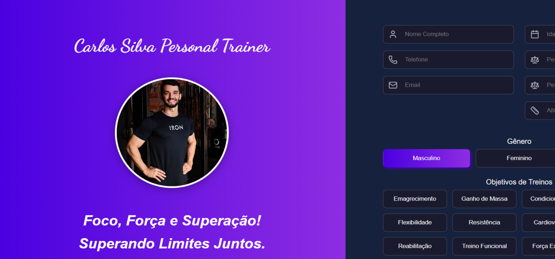 Plataforma de Agendamento de Personal